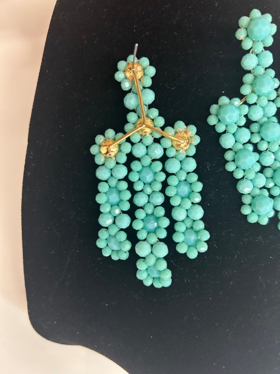 kate spade Jewelry - Kate Spade The Bead goes On chandelier crystal earrings